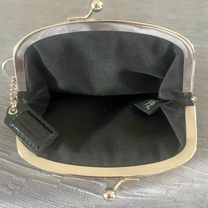 Coach coin purse black